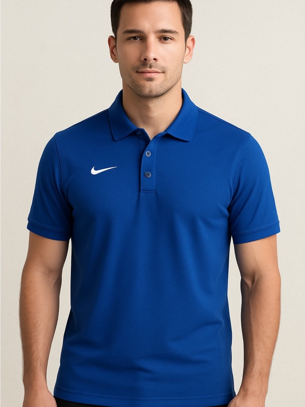 Nike Dri-FIT polo Royal Blue XL